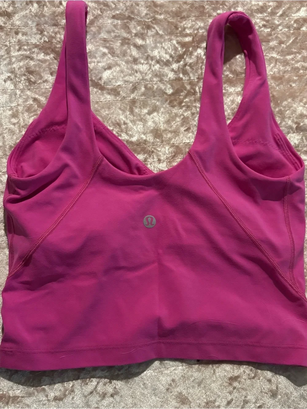 Lululemon align tank size 2 pink excellent